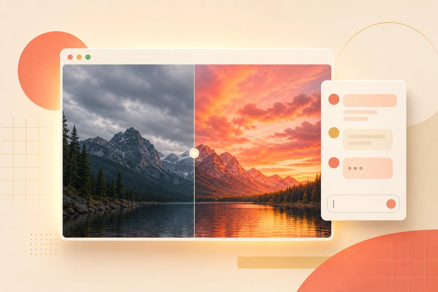 Editing a photo directly in Gemini without opening a design app